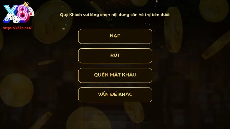Liên hệ hỗ trợ X8 Club chu đáo, nhiệt tình Liên hệ hỗ trợ X8 Club chu đáo, nhiệt tình