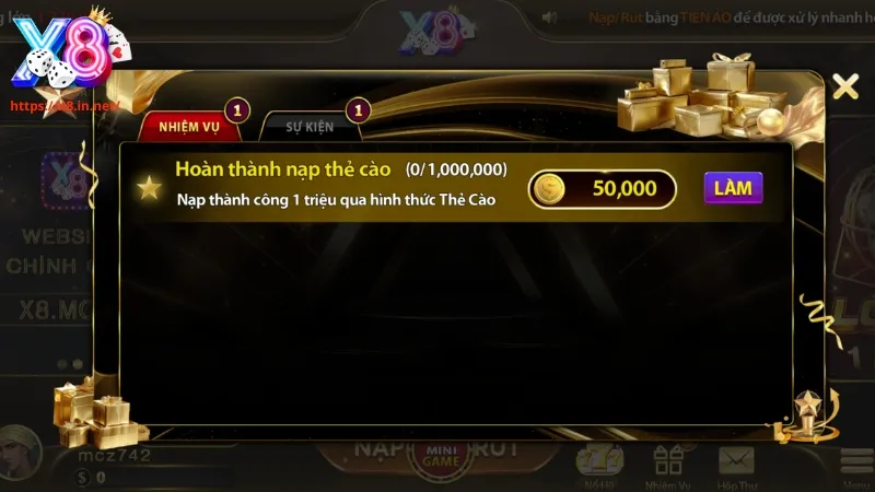 Những gói khuyến mãi hấp dẫn trên cổng game X8 Những gói khuyến mãi hấp dẫn trên cổng game X8