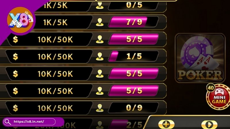 Poker X8 Poker X8