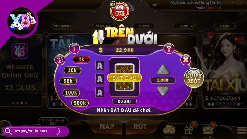 Tìm hiểu về sảnh Mini game X8 Club Tìm hiểu về sảnh Mini game X8 Club